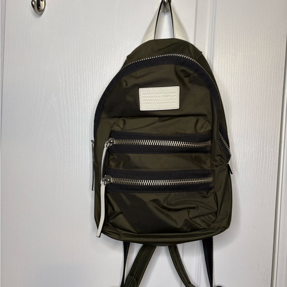 Marc by Marc Jacobs Olive Green Mini Backpack
